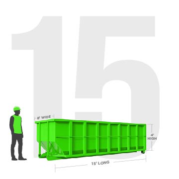 15 yard dumpsters