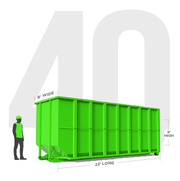 40 yard dumpsters